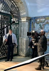 Matt Rippy with André in GLÓRIA  on Netflix