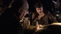 Matt Rippy in Bonekickers with relic