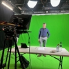 Matt Rippy on green screen