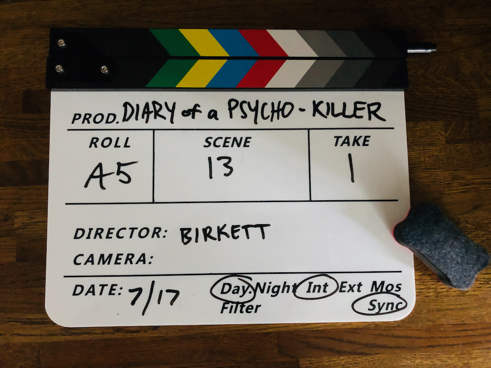 Diary of a Pycho Killer: SHOOT DAY 5