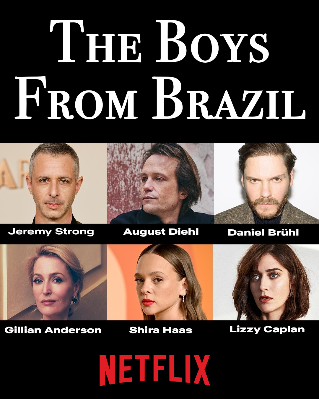 Joining netflix’s the boys from brazil