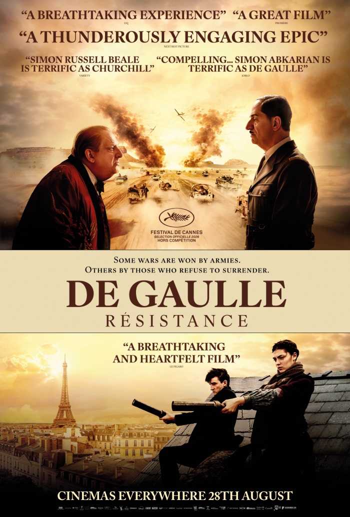 Matt Rippy in De Gaulle: Résistance